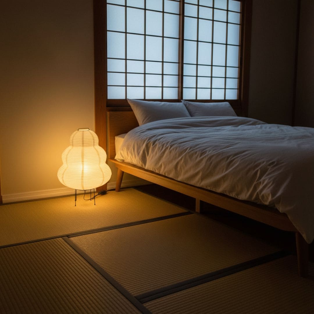 Japanese Paper Floor Lamp